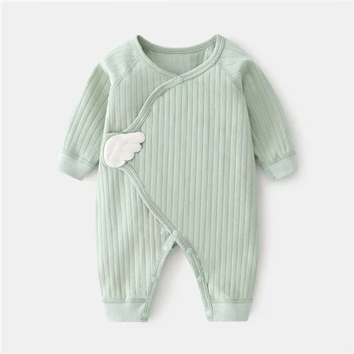 Soft Cotton Jumpsuit for Newborn Boys & Girls (0-6M)