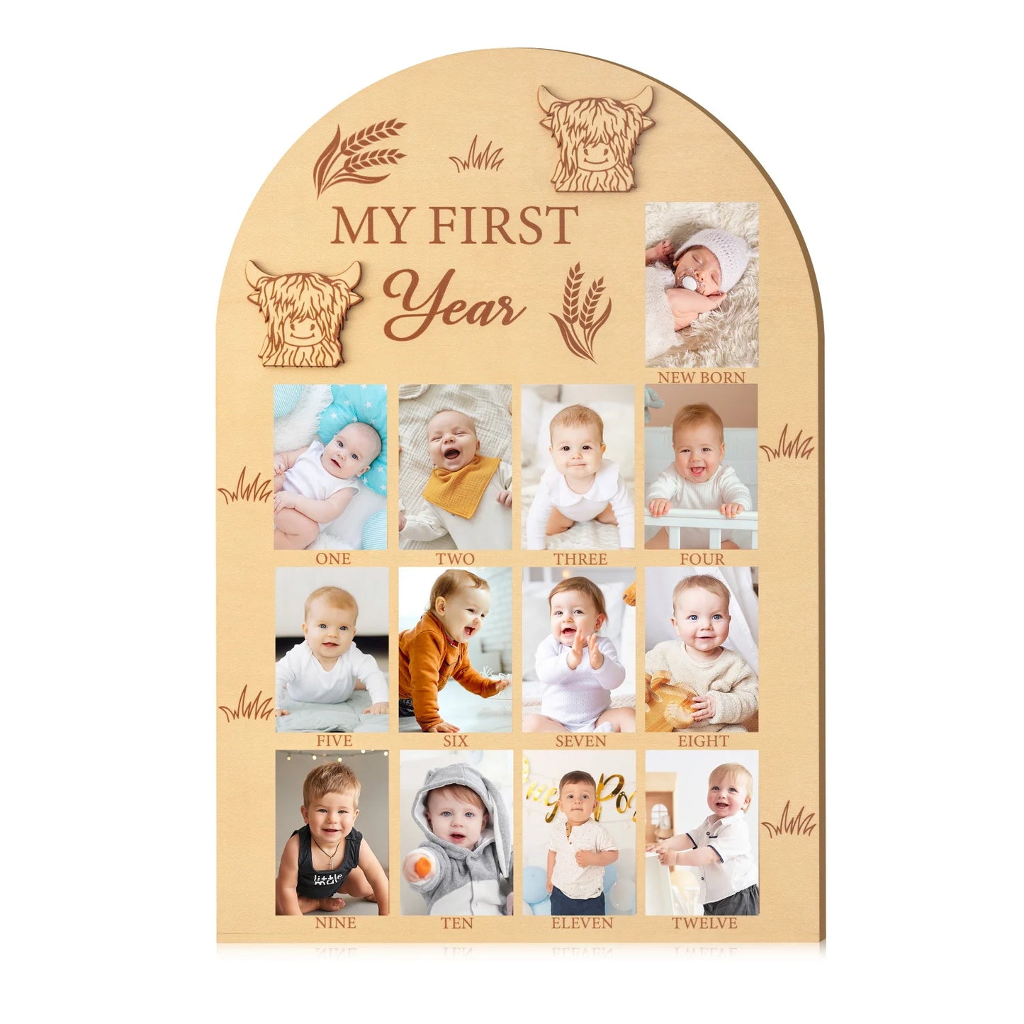 Birth Memorial Sign - Wooden Nursery Room Decor