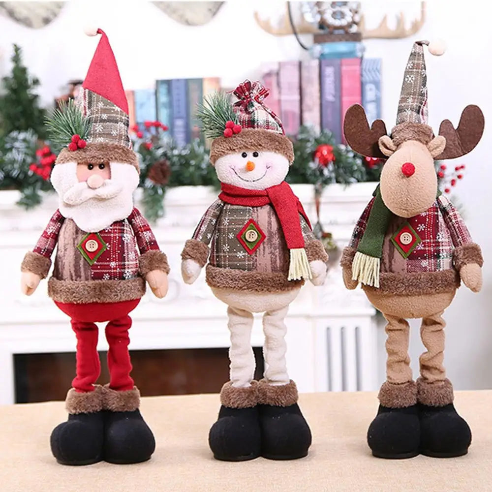 Telescopic Christmas Doll Nursery Decoration