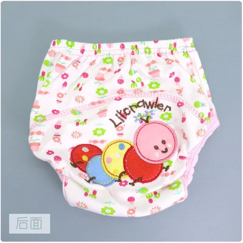 Eco-Friendly Reusable Baby Cloth Diapers - Soft Cotton Training Pants