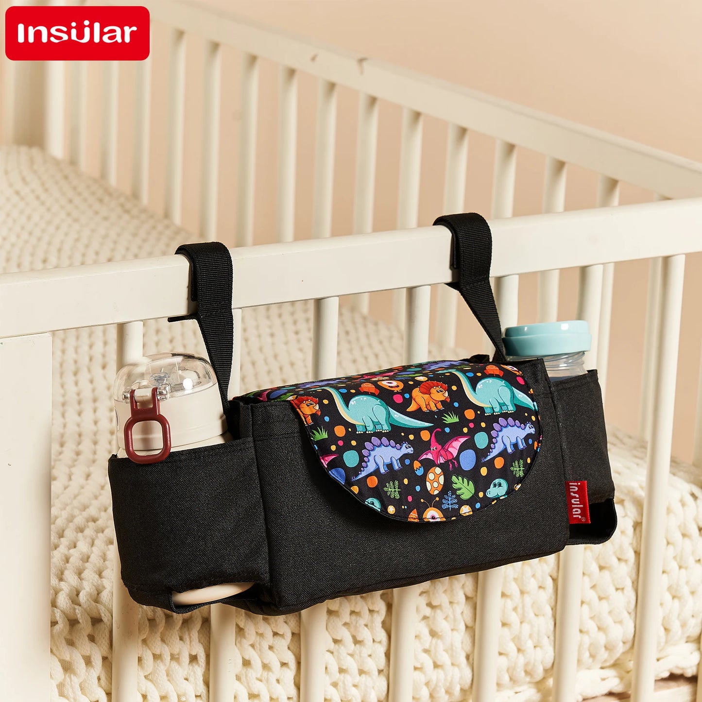 Cute Print Insulated Diaper Bag - Perfect Baby Storage Solution