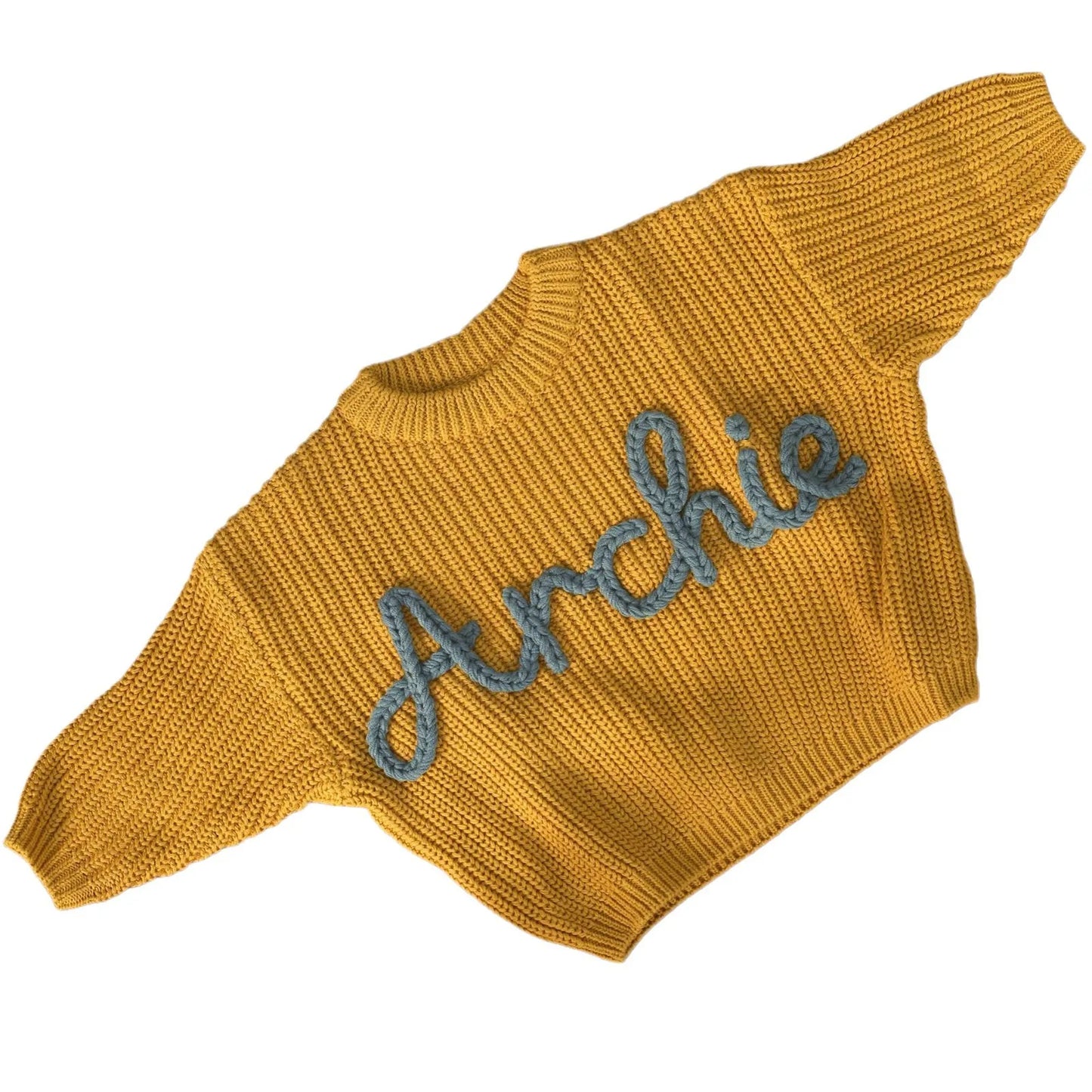Personalized Embroidered Children's Sweater - Custom Name
