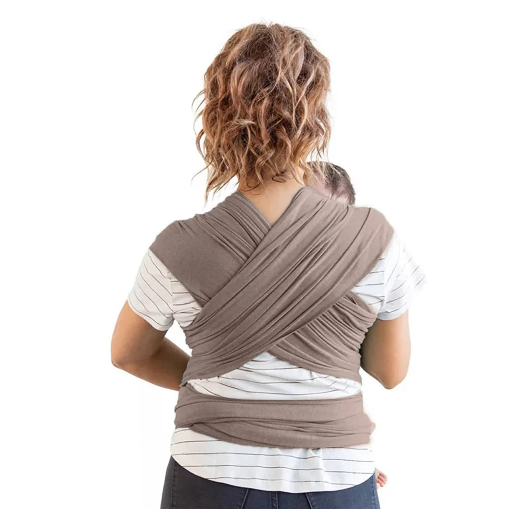 Premium Baby Wrap Carrier - Soft Cotton Newborn Sling