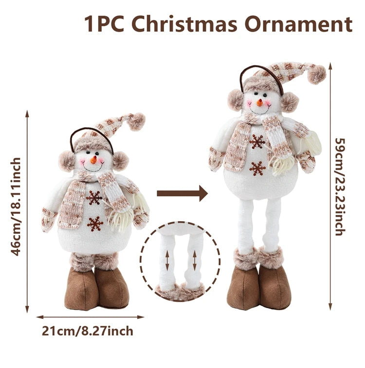 Telescopic Christmas Doll Nursery Decoration