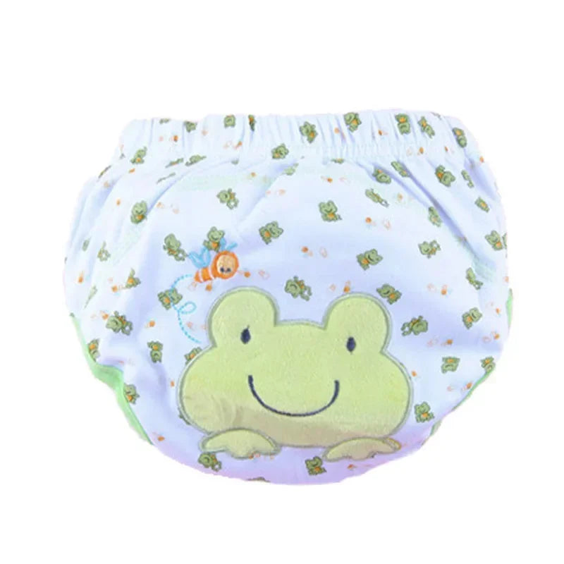 Eco-Friendly Reusable Baby Cloth Diapers - Soft Cotton Training Pants