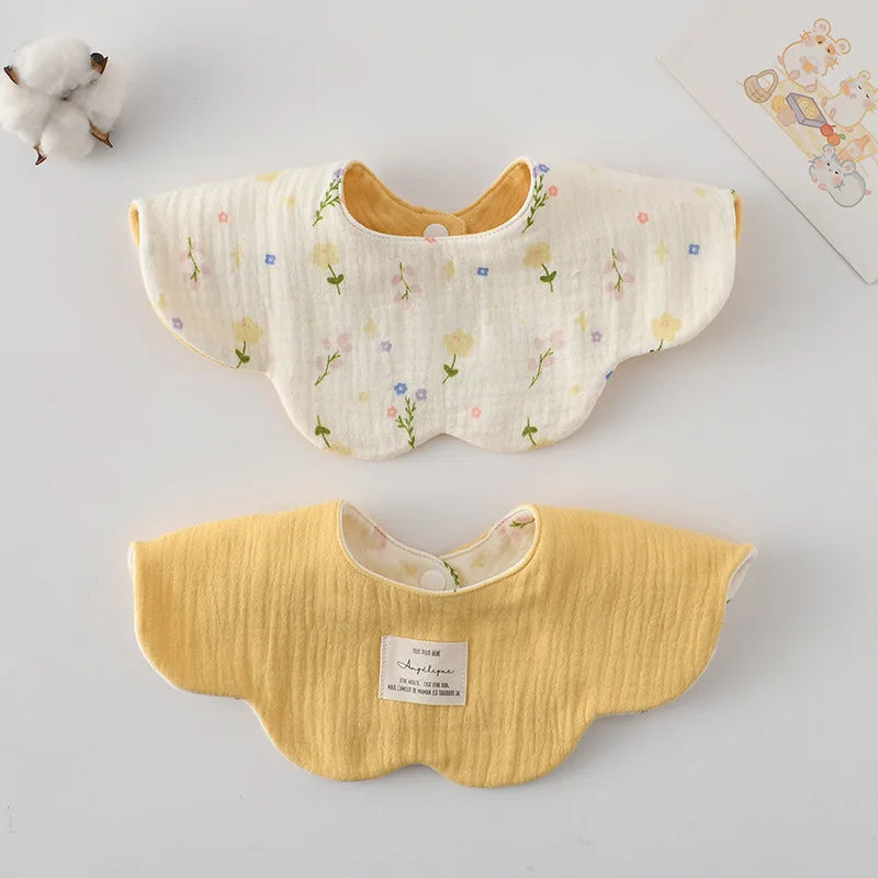 Adorable Cotton Baby Bibs - 38 Fun Cartoon Designs | Mess-Free Mealtime Magic