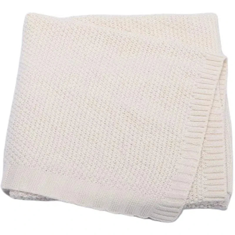 Custom Embroidered Baby Blanket with Name - Soft Knit Personalized Gift