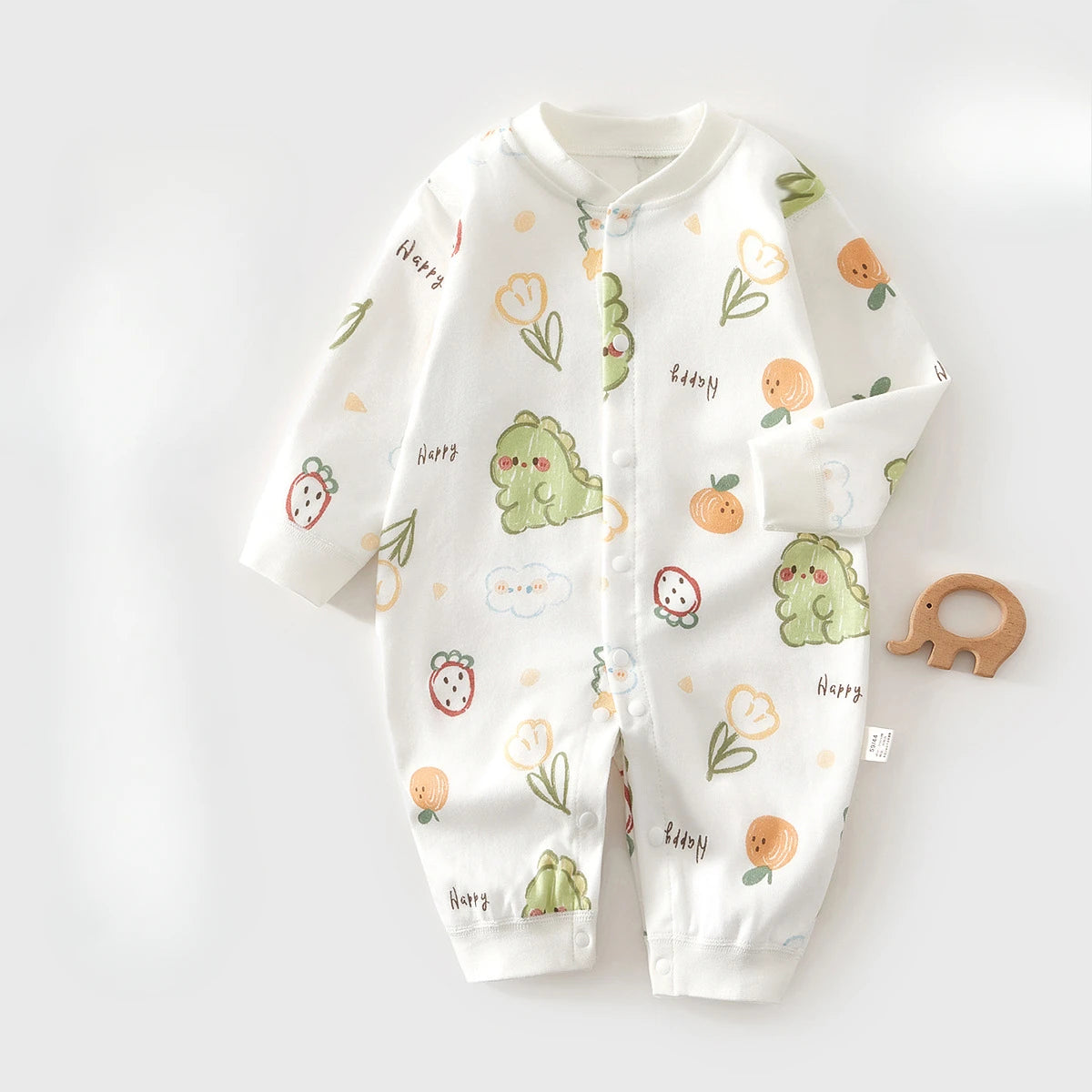 Little Sunshine Baby Onesie - Snuggly Cotton Romper with Prints