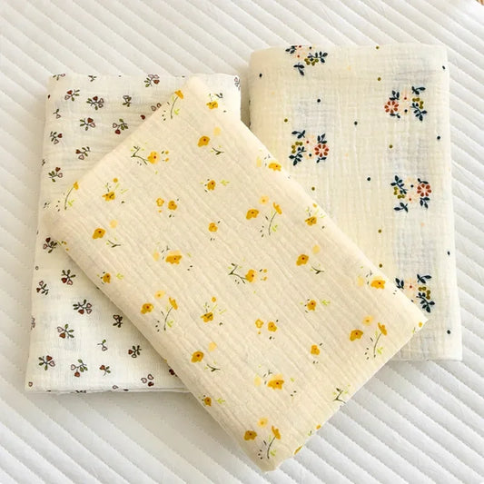Little Dreams Premium Cotton Muslin Baby Blanket - Ultra-Soft Receiving Blanket