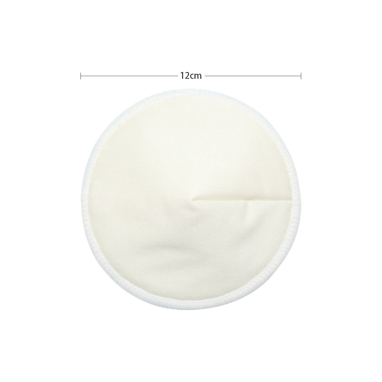 Organic Bamboo Nursing Pads - Ultra-Soft Reusable Breast Pads (2-Pcs)