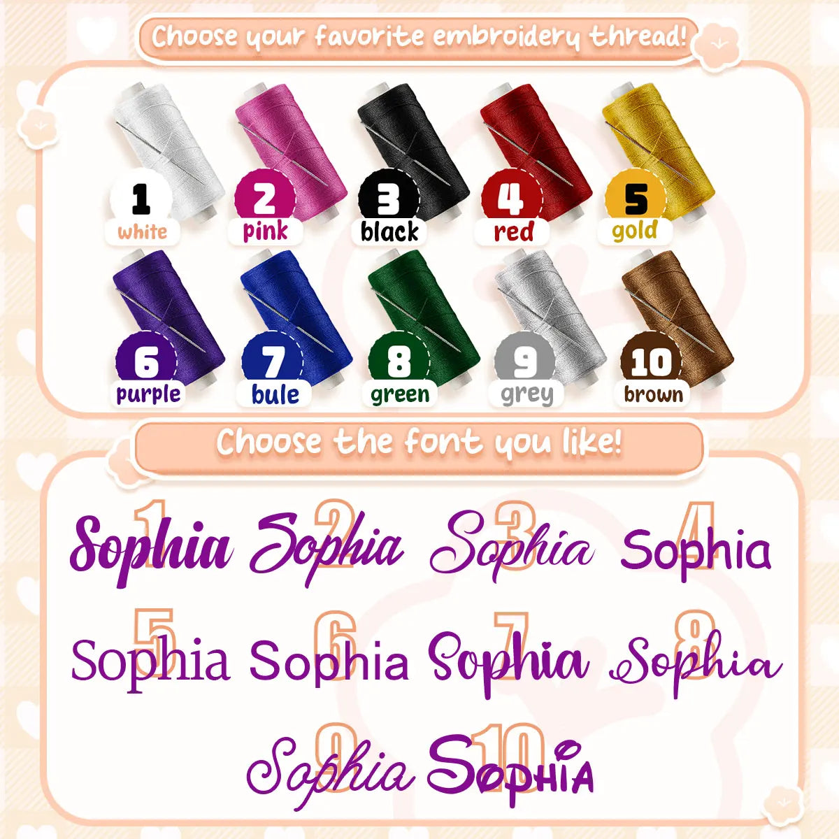 Personalised Baby Elephant Security Blanket with Silicone Teether - Organic Cotton