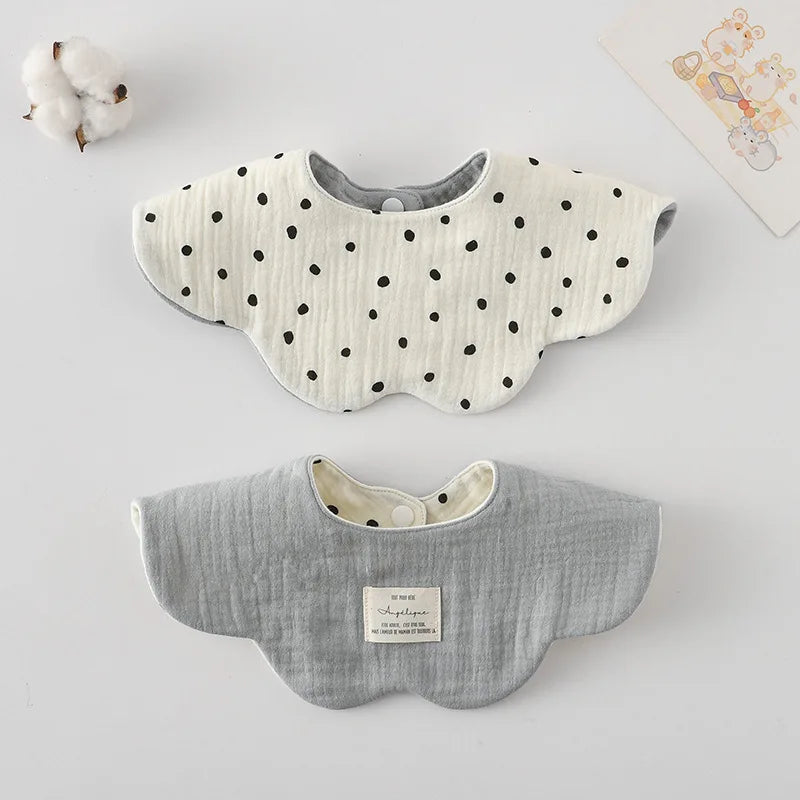 Adorable Cotton Baby Bibs - 38 Fun Cartoon Designs | Mess-Free Mealtime Magic