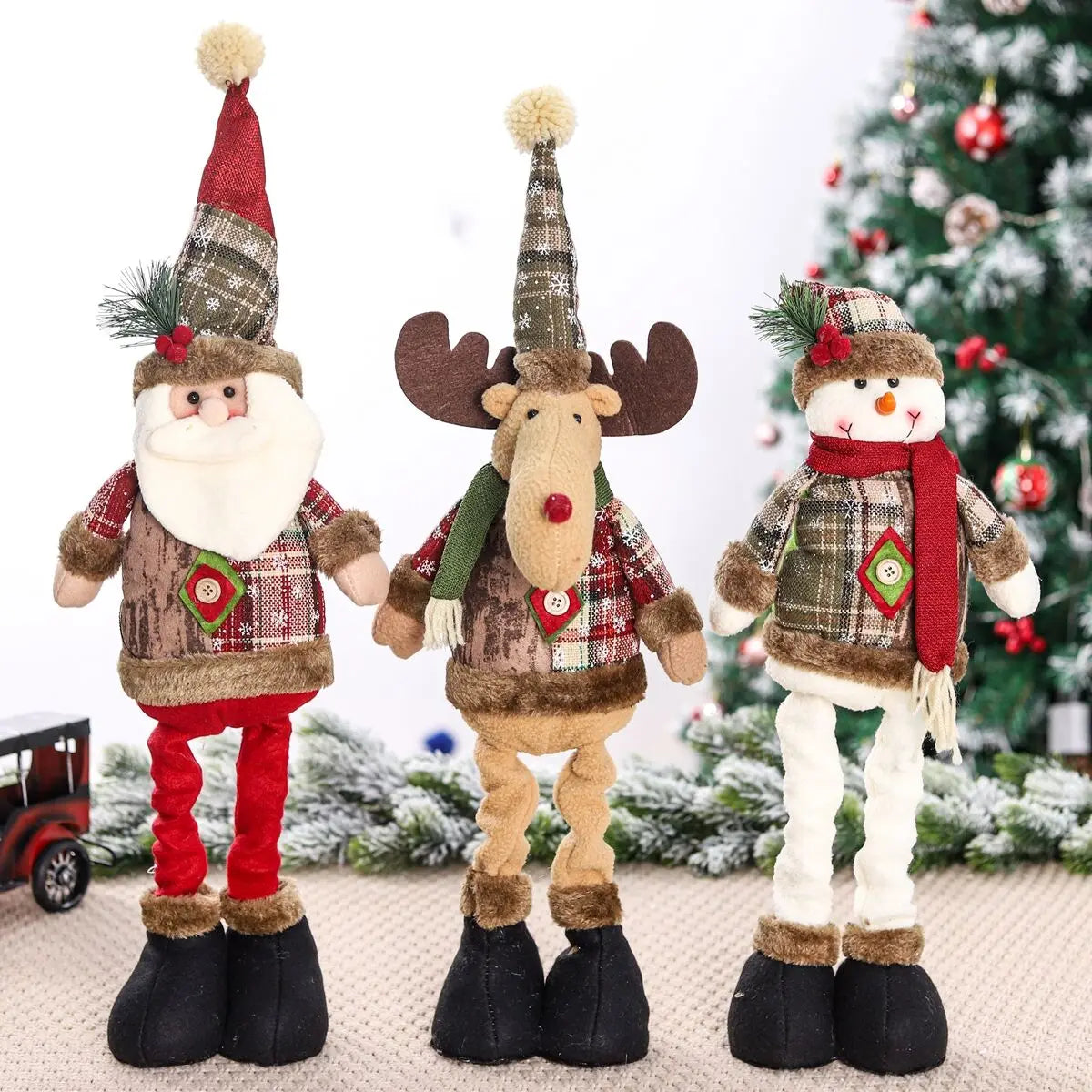 Telescopic Christmas Doll Nursery Decoration