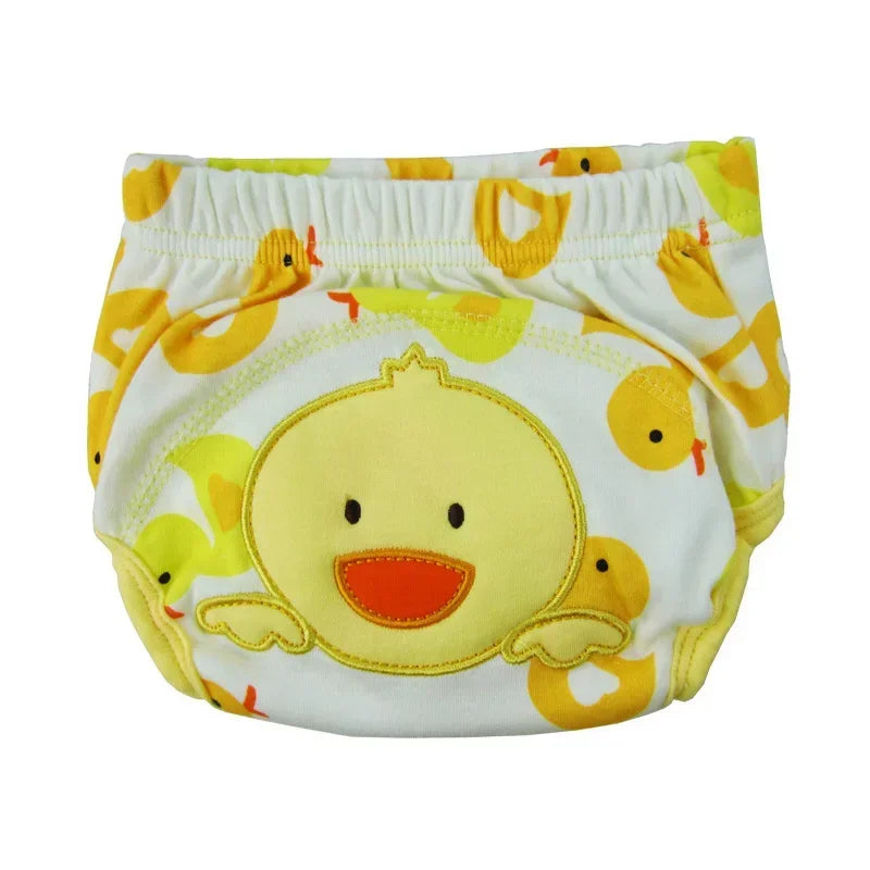 Eco-Friendly Reusable Baby Cloth Diapers - Soft Cotton Training Pants