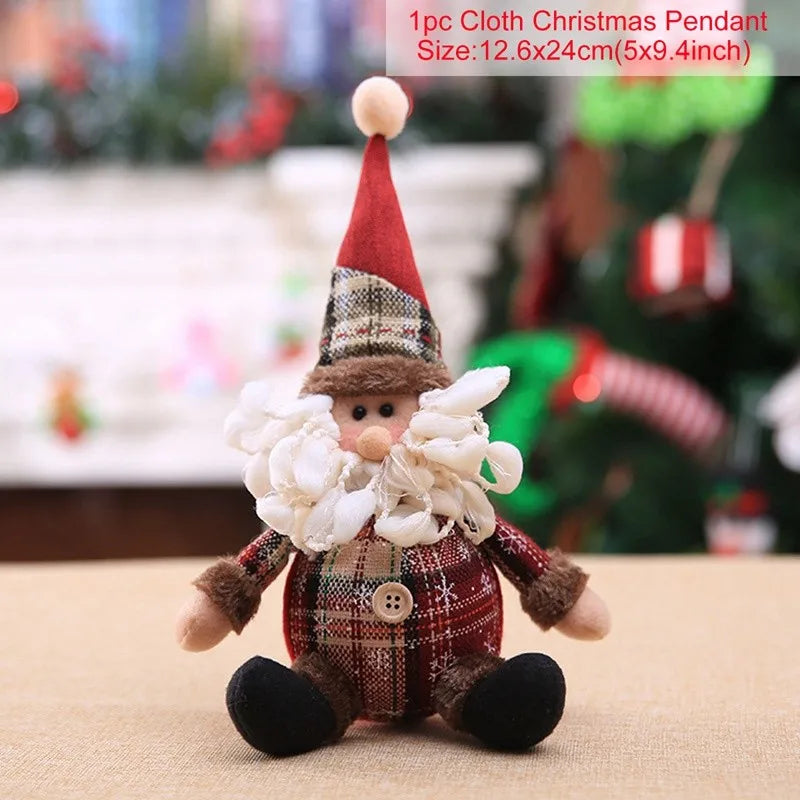 Telescopic Christmas Doll Nursery Decoration