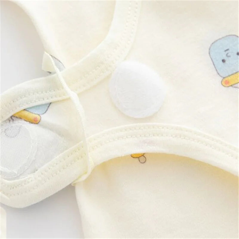 Soft Cotton Jumpsuit for Newborn Boys & Girls (0-6M)