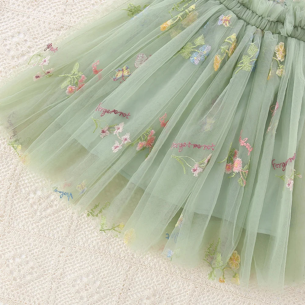 Toddler Tulle Princess Dress - Girls Summer Party Dress