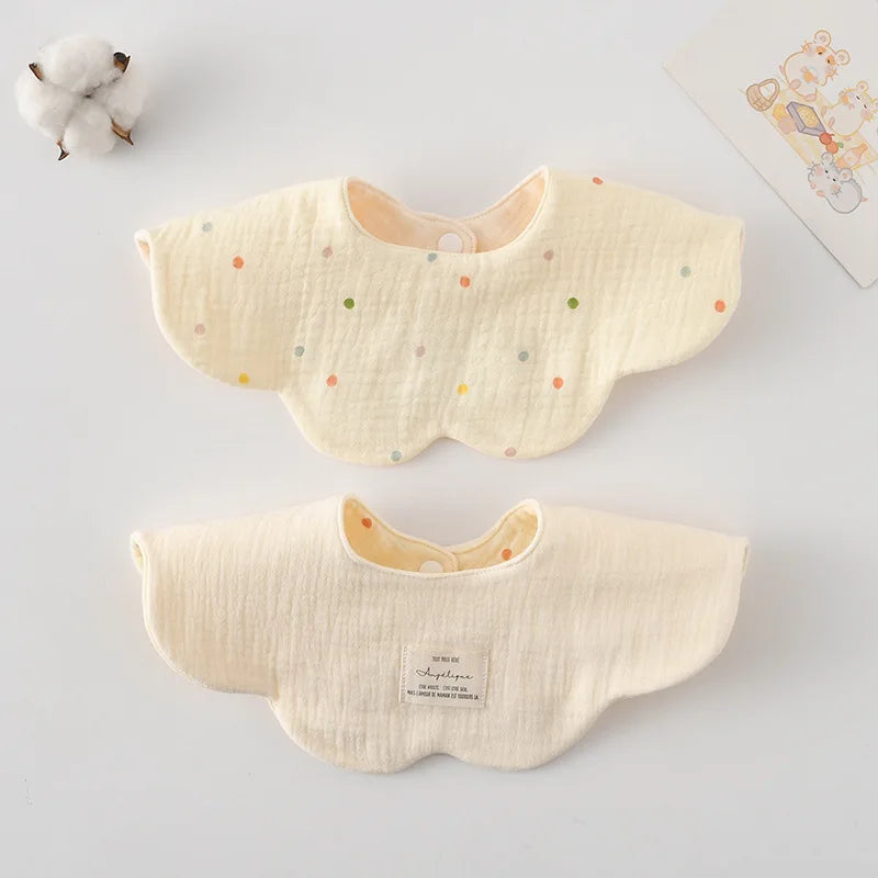 Adorable Cotton Baby Bibs - 38 Fun Cartoon Designs | Mess-Free Mealtime Magic