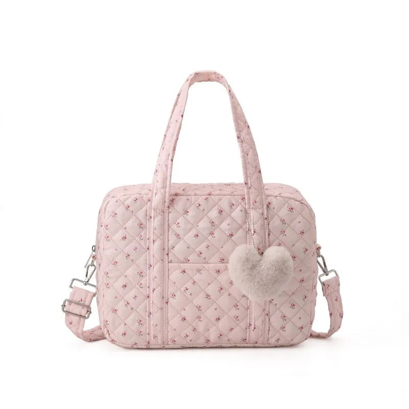 Blush Pink Diaper Bag - Chic Mommy Bag