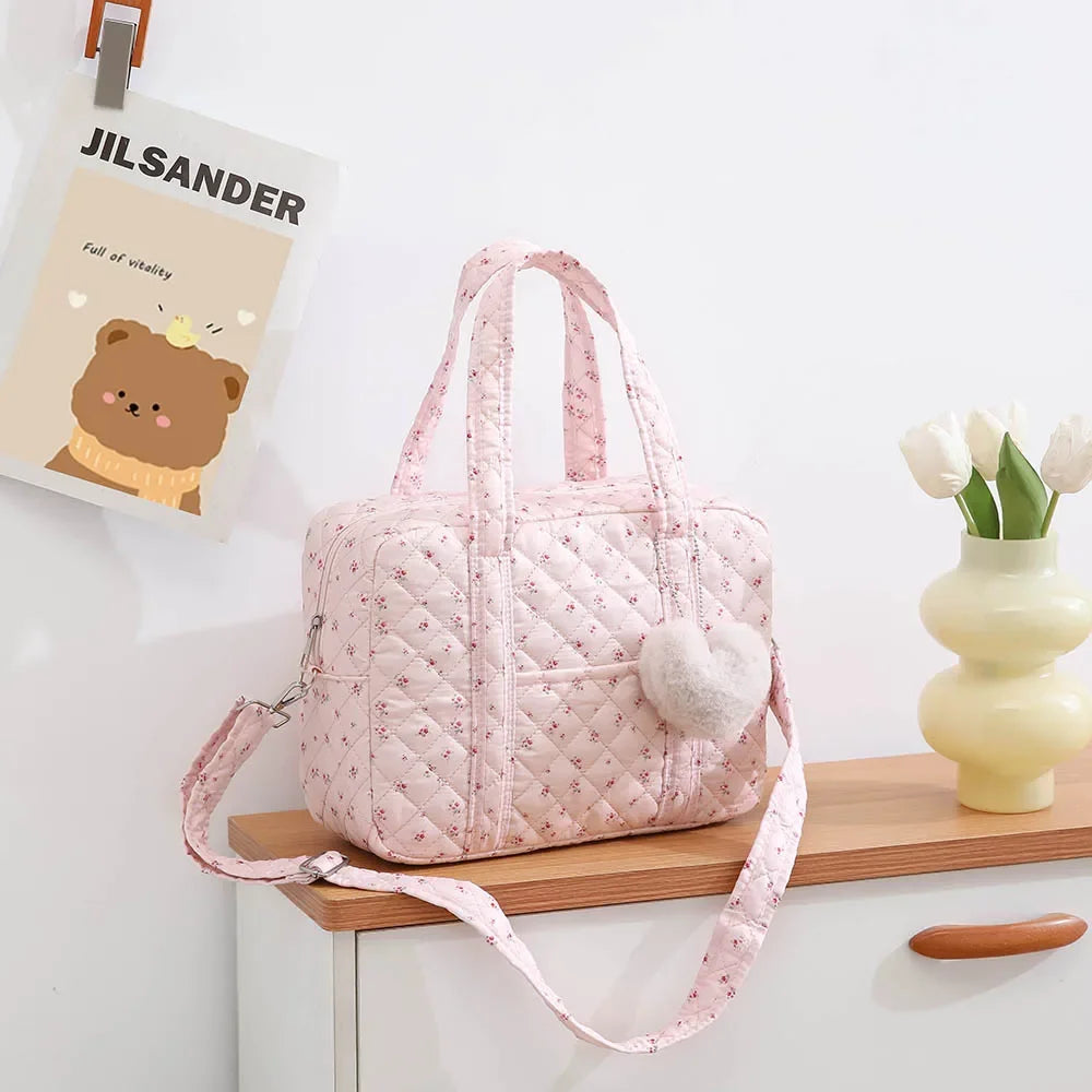 Blush Pink Diaper Bag - Chic Mommy Bag