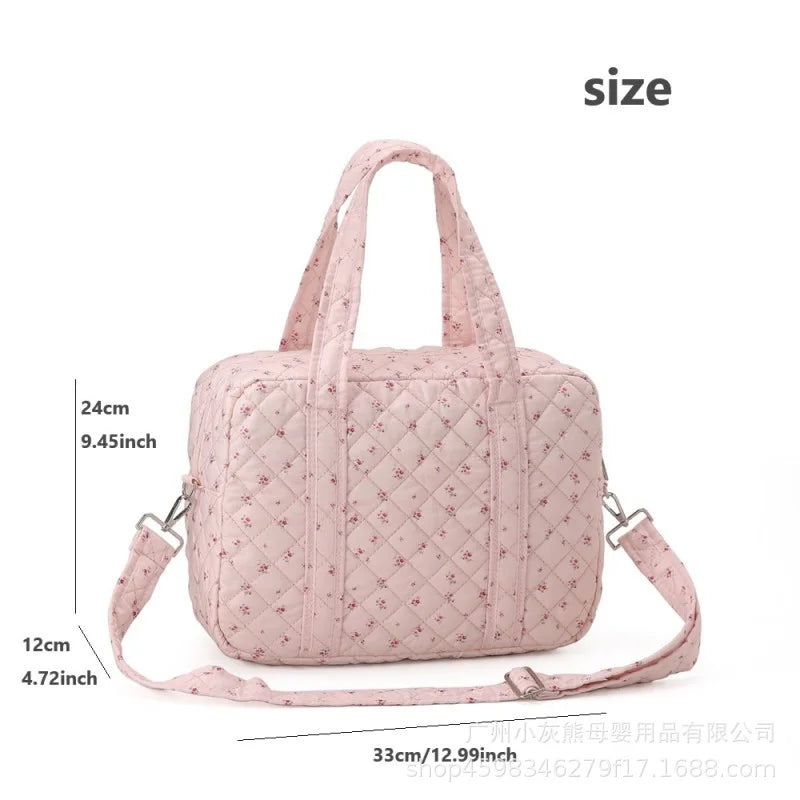 Blush Pink Diaper Bag - Chic Mommy Bag