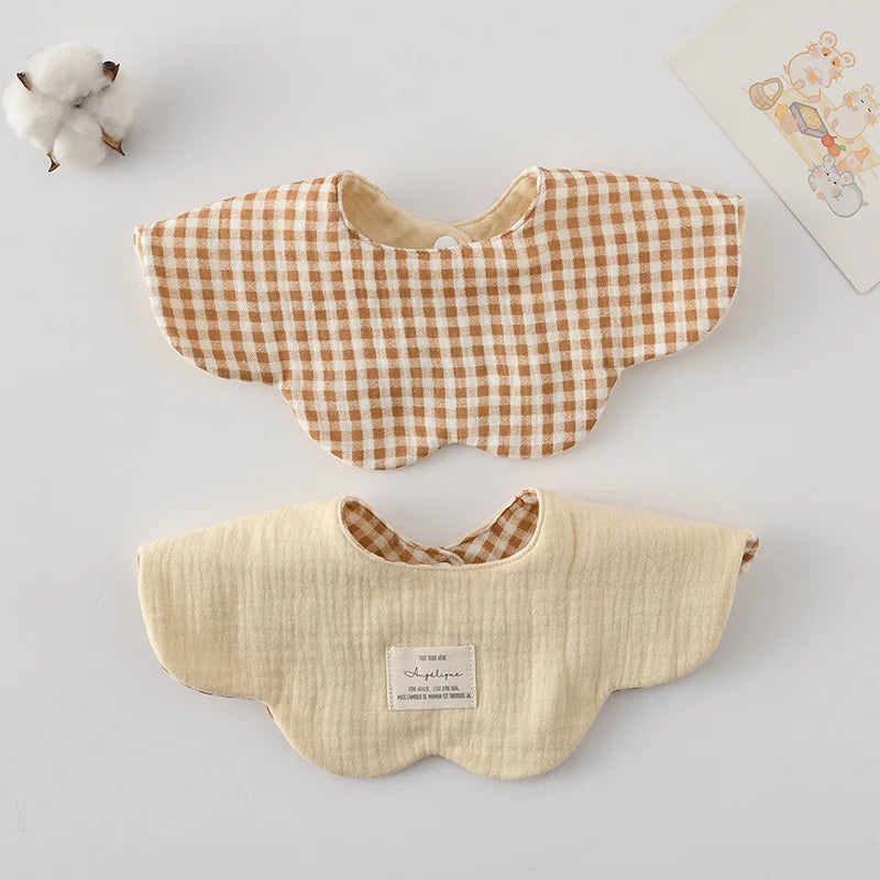 Adorable Cotton Baby Bibs - 38 Fun Cartoon Designs | Mess-Free Mealtime Magic