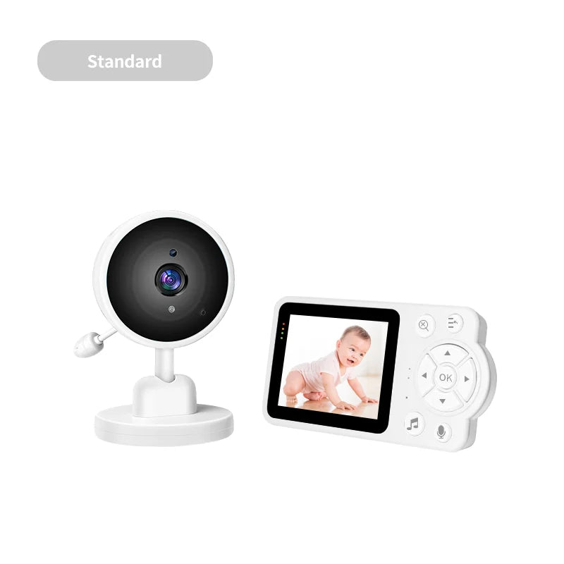 Smart Baby Monitor with Two-Way Audio & Night Vision Camera