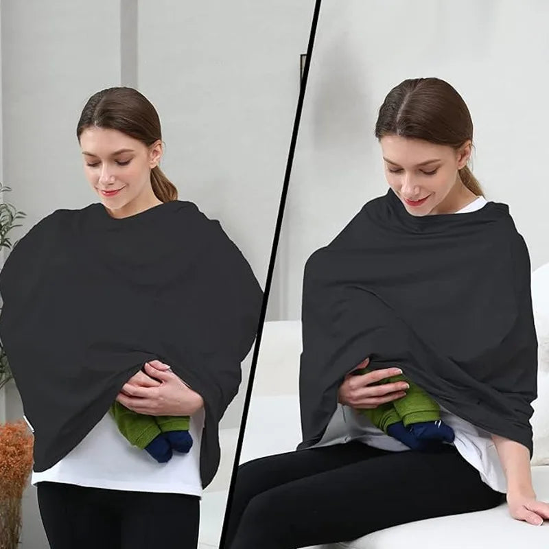 Baby Car Seat Cover - Soft Nursing & Stroller Blanket for Newborns