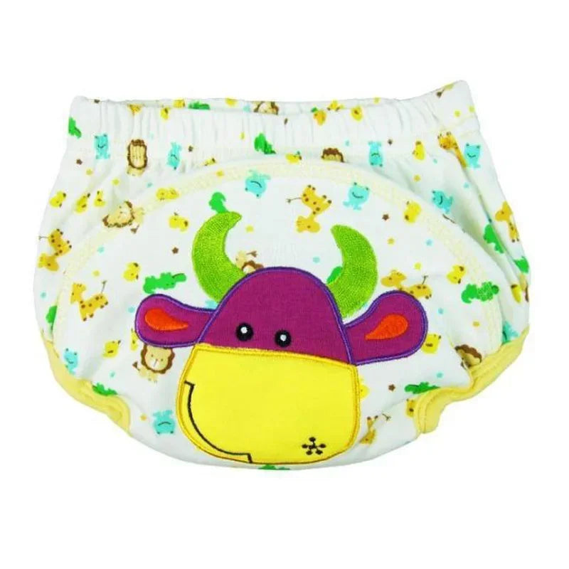 Eco-Friendly Reusable Baby Cloth Diapers - Soft Cotton Training Pants