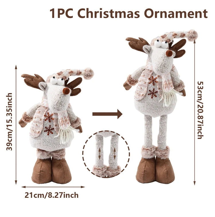 Telescopic Christmas Doll Nursery Decoration
