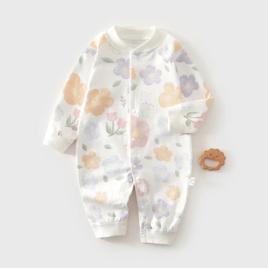 Little Sunshine Baby Onesie - Snuggly Cotton Romper with Prints