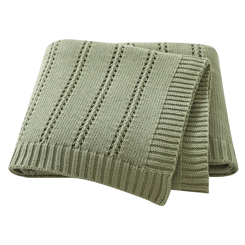 Little Stripes, Big Dreams Baby Blanket