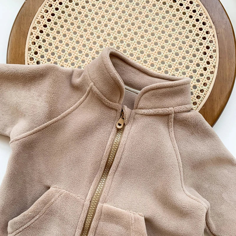 IYEAL Baby Romper - Ultra-Soft Fleece Jumpsuit for Newborns & Toddlers