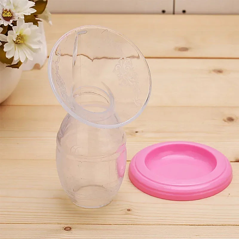Silicone Breast Milk Collector - Hands-Free Milk Saver