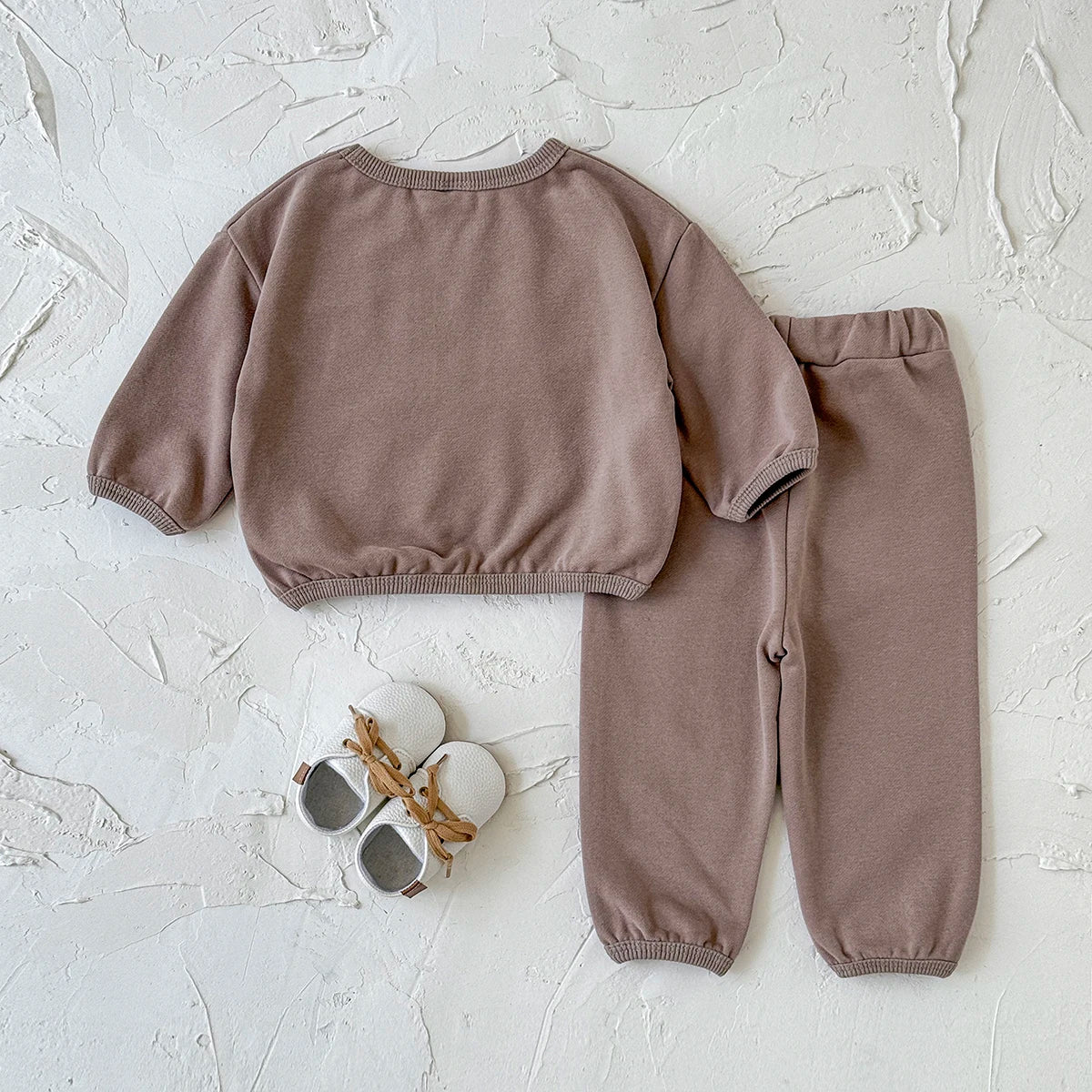 Little Explorer New York Sweatshirt & Jogger Set - Cozy Cotton Toddler Outfit