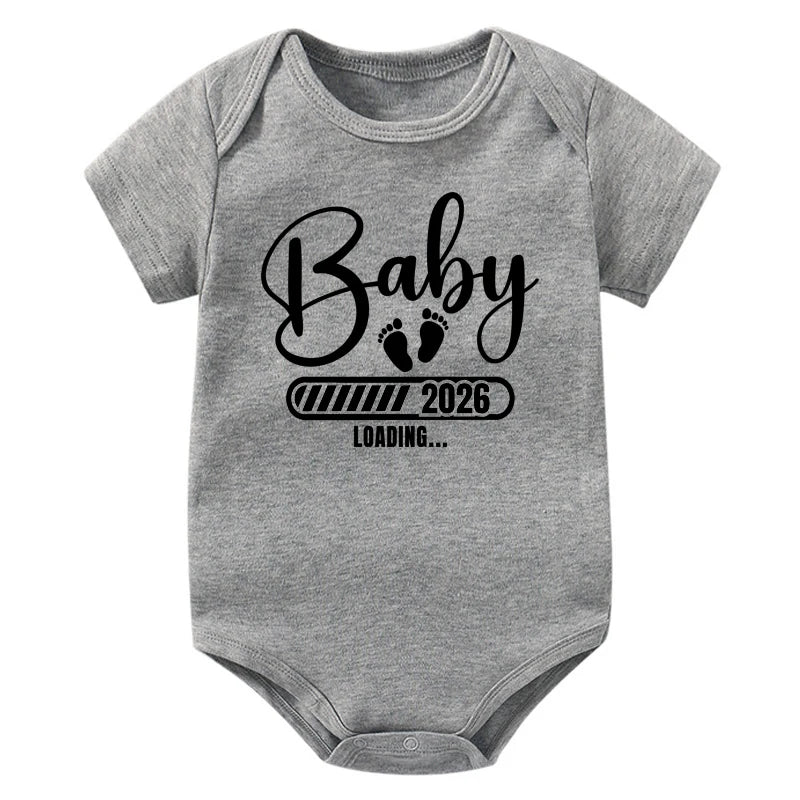 Baby Loading 2026 - Pregnancy Announcement Onesie