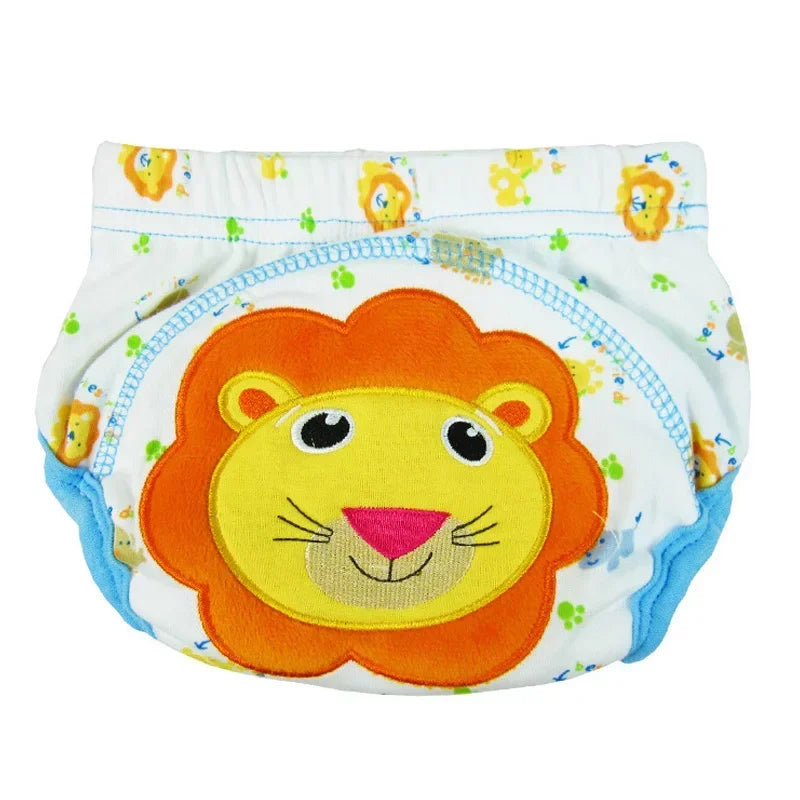 Eco-Friendly Reusable Baby Cloth Diapers - Soft Cotton Training Pants