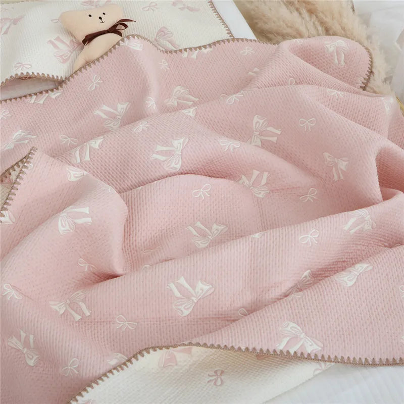 Snuggle Bunny Baby Blanket - Cotton Comfort for Sweet Dreams