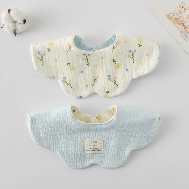 Adorable Cotton Baby Bibs - 38 Fun Cartoon Designs | Mess-Free Mealtime Magic