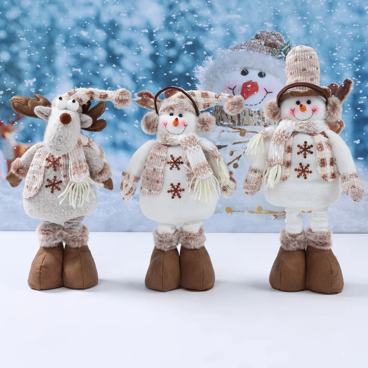 Telescopic Christmas Doll Nursery Decoration