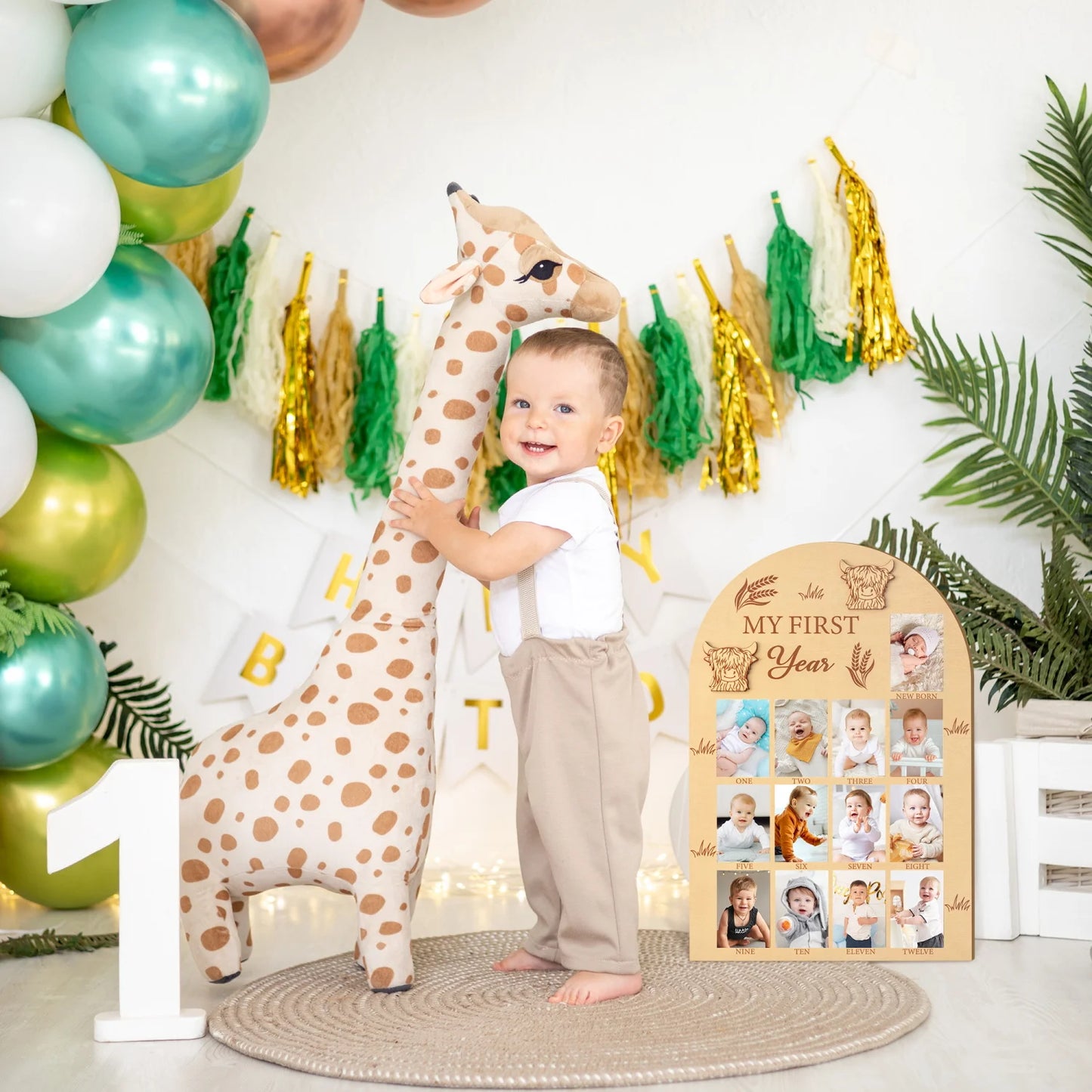 Birth Memorial Sign - Wooden Nursery Room Decor