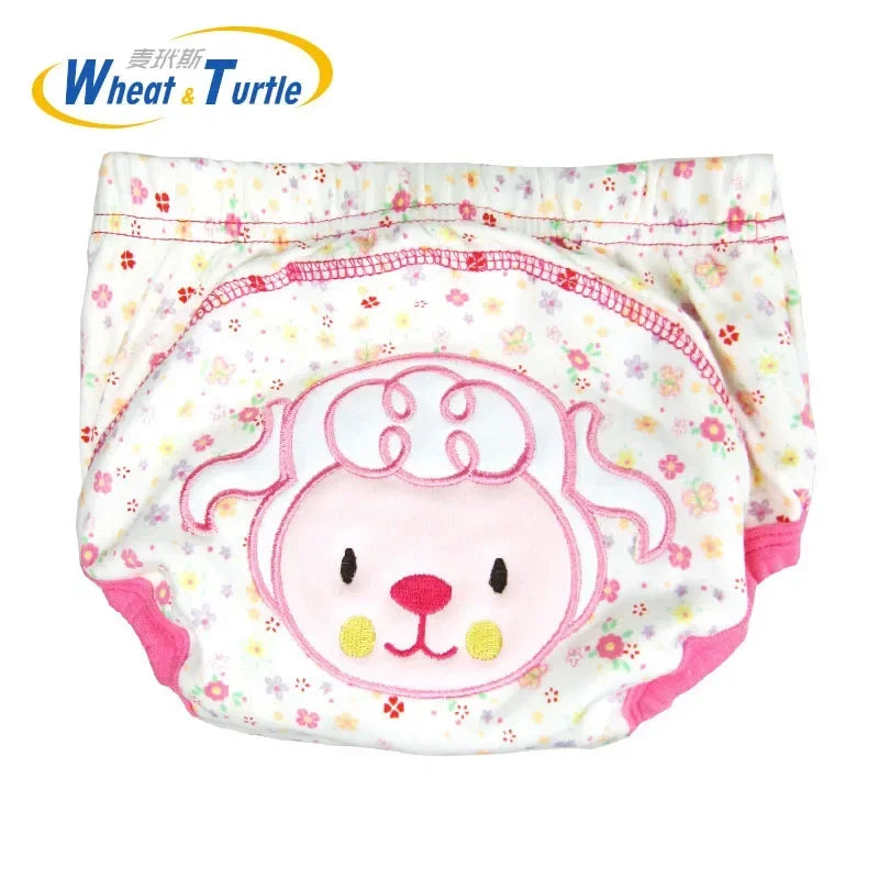Eco-Friendly Reusable Baby Cloth Diapers - Soft Cotton Training Pants