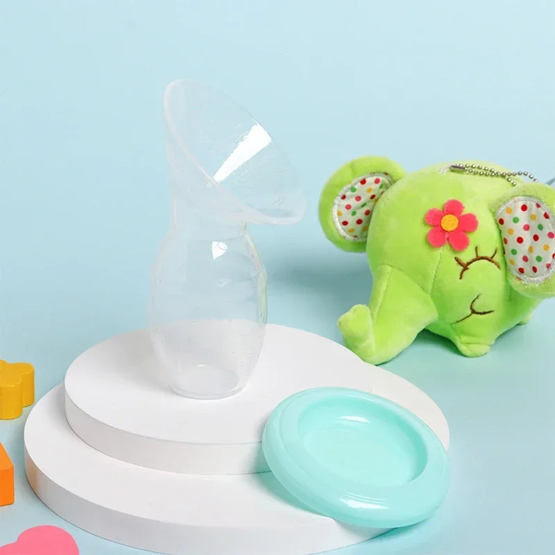 Silicone Breast Milk Collector - Hands-Free Milk Saver