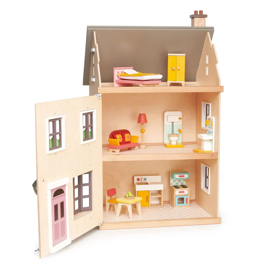 Foxtail Villa Dollhouse - Tender Leaf Toys | Wooden Doll House