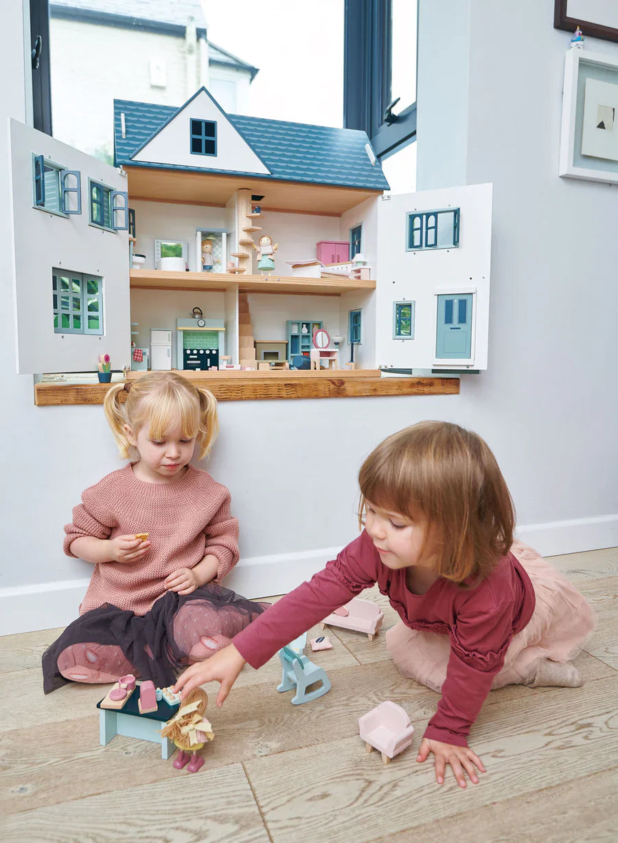 Dovetail Doll House - Tender Leaf Toys | Large Wooden Doll House NZ