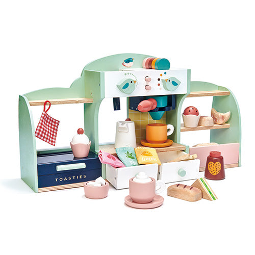 Mini Chef Bird's Nest Café Wooden Playset - NZ Local | Tender Leaf Toys