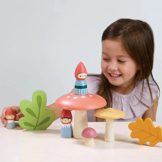 Woodland Gnome Family Playset – Tender Leaf Toys | Wooden Toy NZ