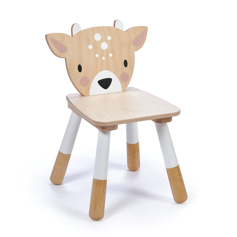 Forest Deer Wooden Chair – Tender Leaf | Montessori Furniture