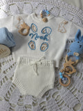 Organic Cotton Newborn Knit Set
