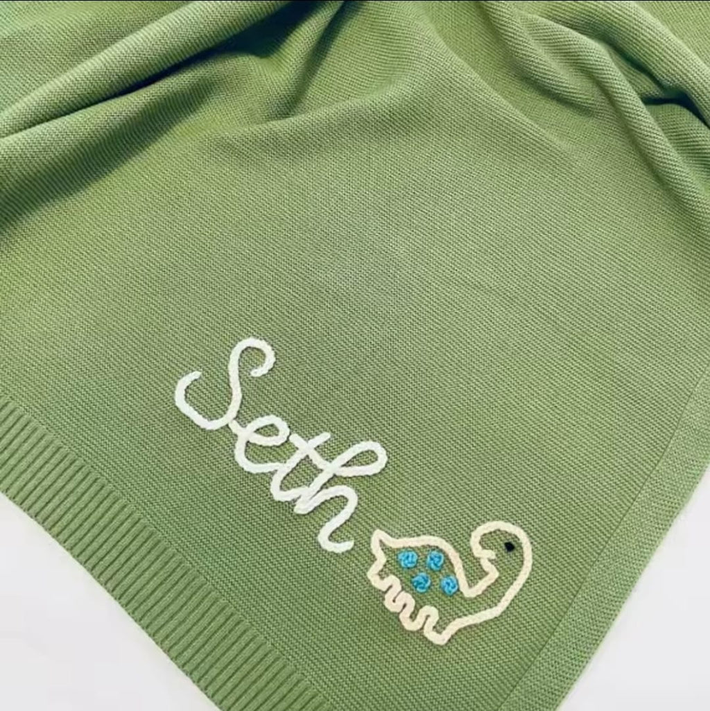 Hand Embroidered Blanket, A Unique Keepsake